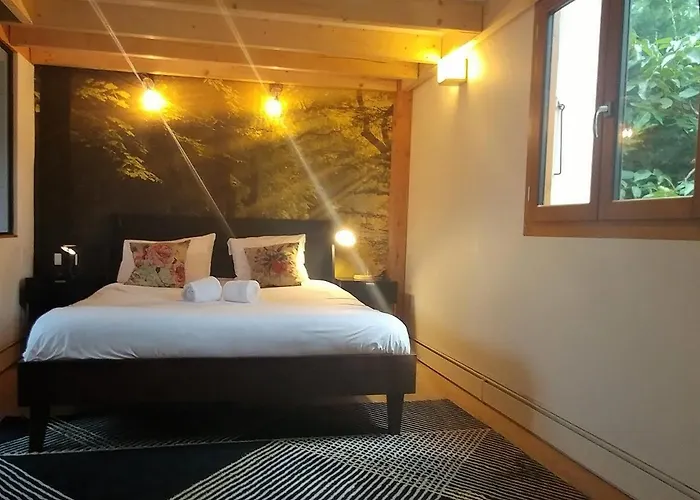 Maison Jardin Et Parking Privé Dans